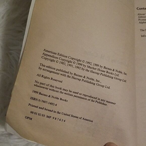 Websters dictionary and other facts in the back presidents music money - Picture 5 of 15